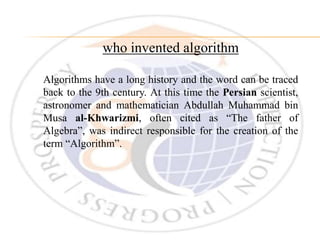 Types of Algorithms.ppt | Programming Languages | Computing