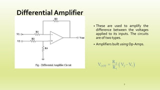 Types of bio amplifiers | PDF