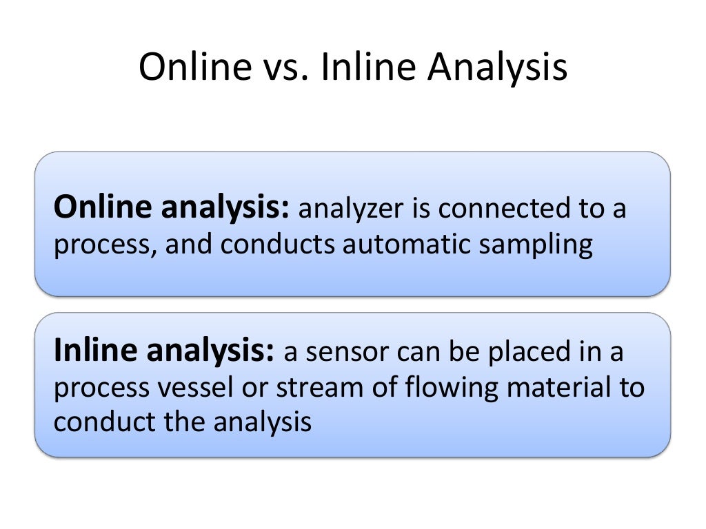Types of Industrial Process Analyzers