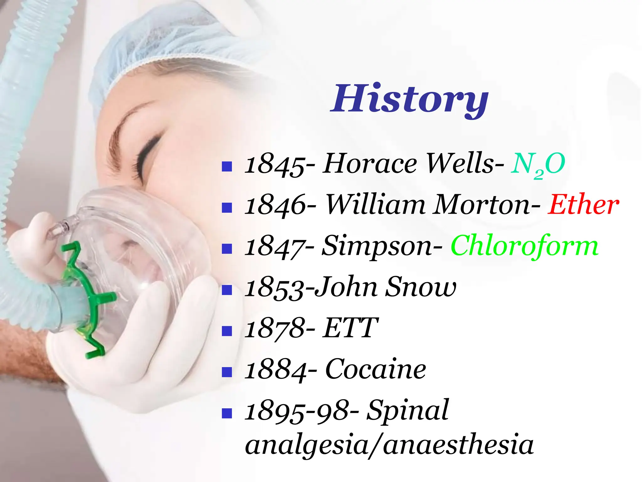 Anaesthesia types and classification for tech | PPTX