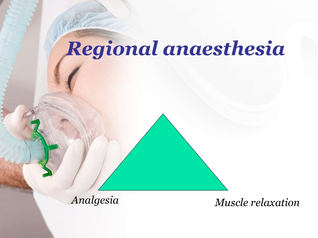 Types of anesthesia