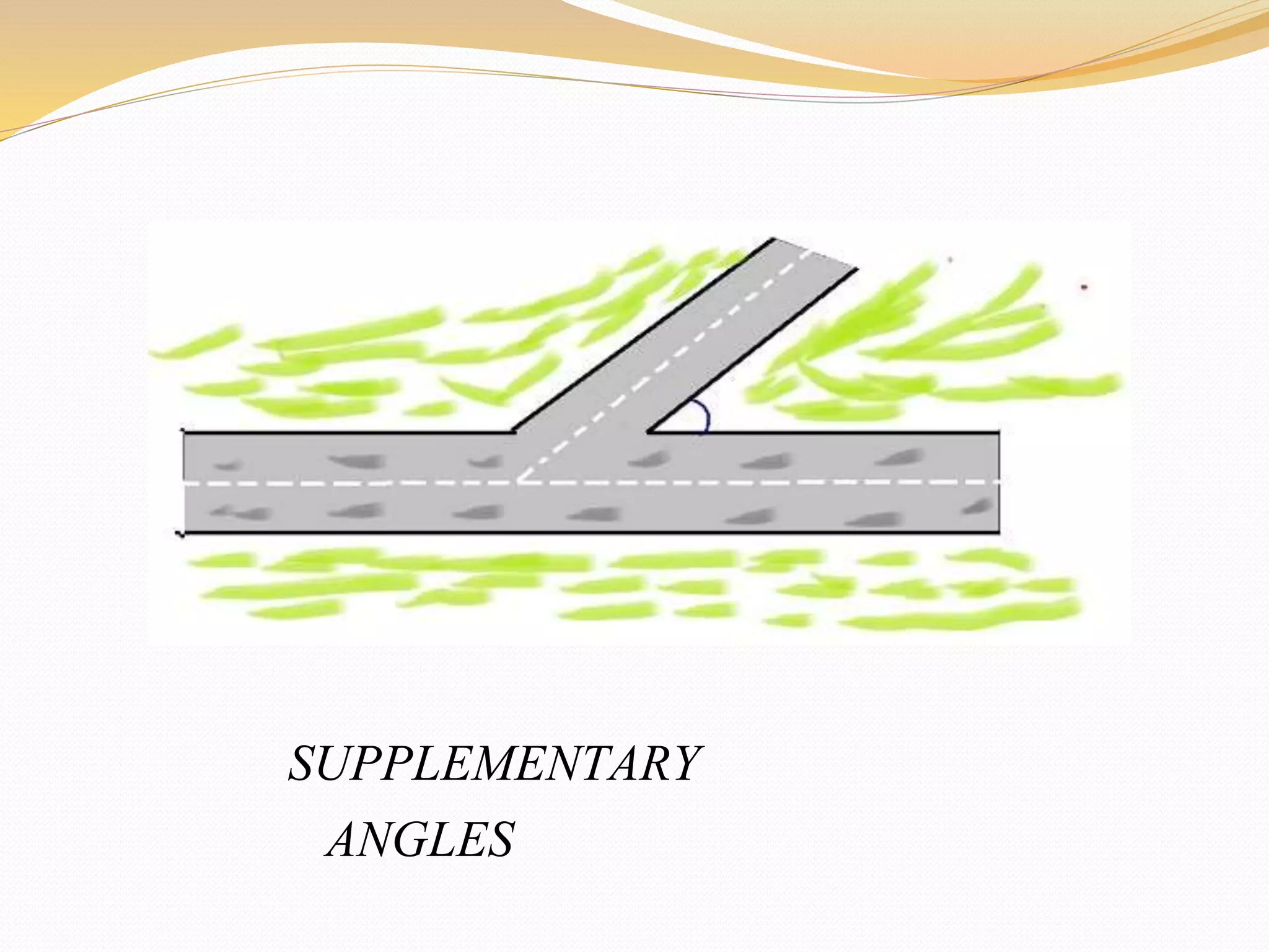 SUPPLEMENTARY
ANGLES