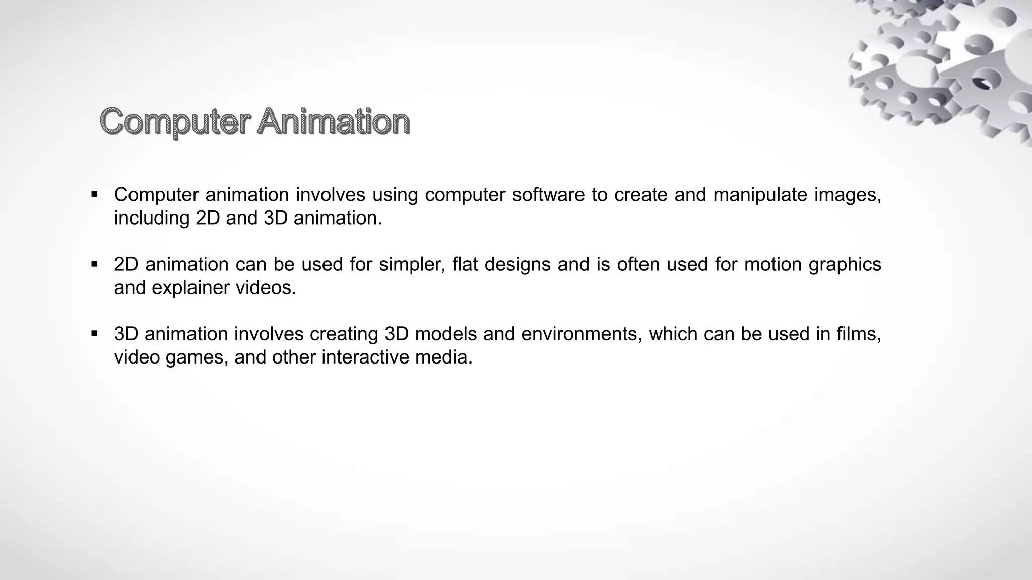 Types of Animation | PPT