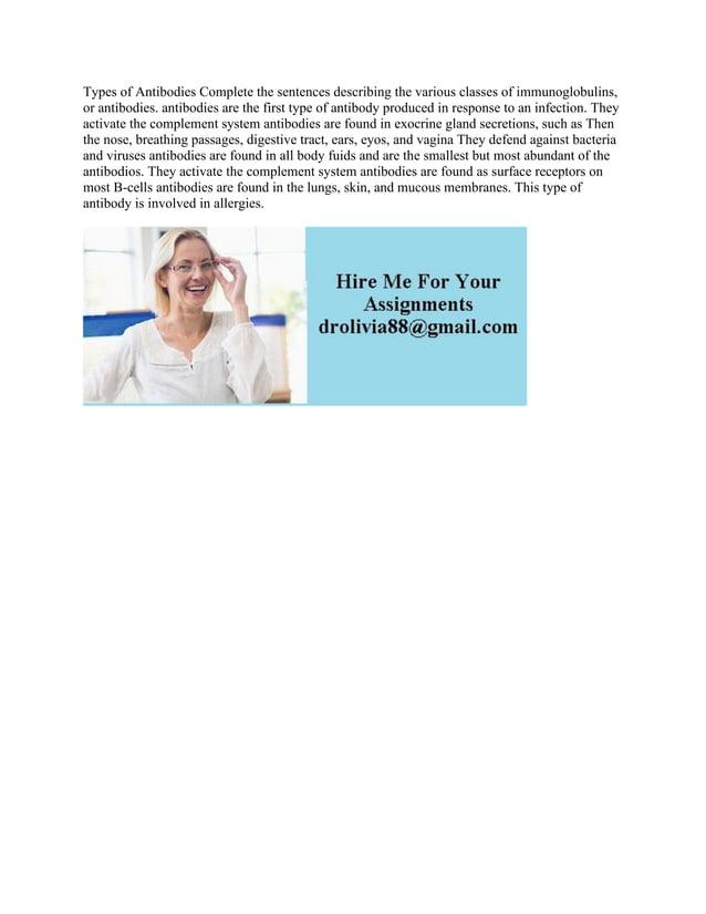 Types of Antibodies Complete the sentences describing the various clas.pdf