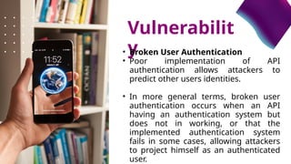 TYPES OF API & vulnerabilities (Muqaddas Bin Tahir) .pptx