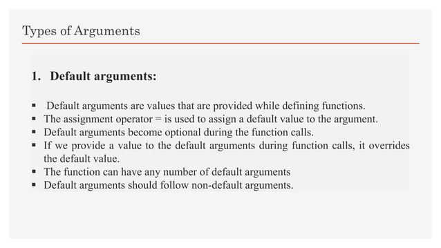 Types of Arguments in Python.pptx