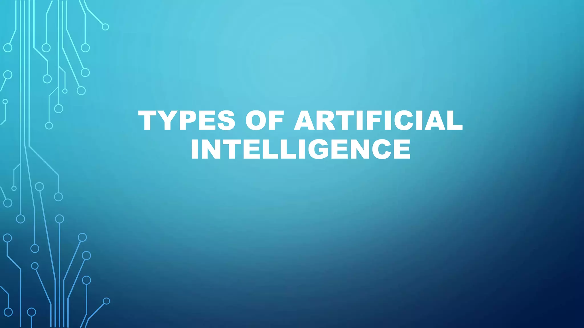 Types of artificial intelligence | PPT