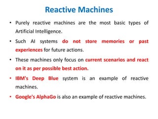 Types of Artificial Intelligence.ppt