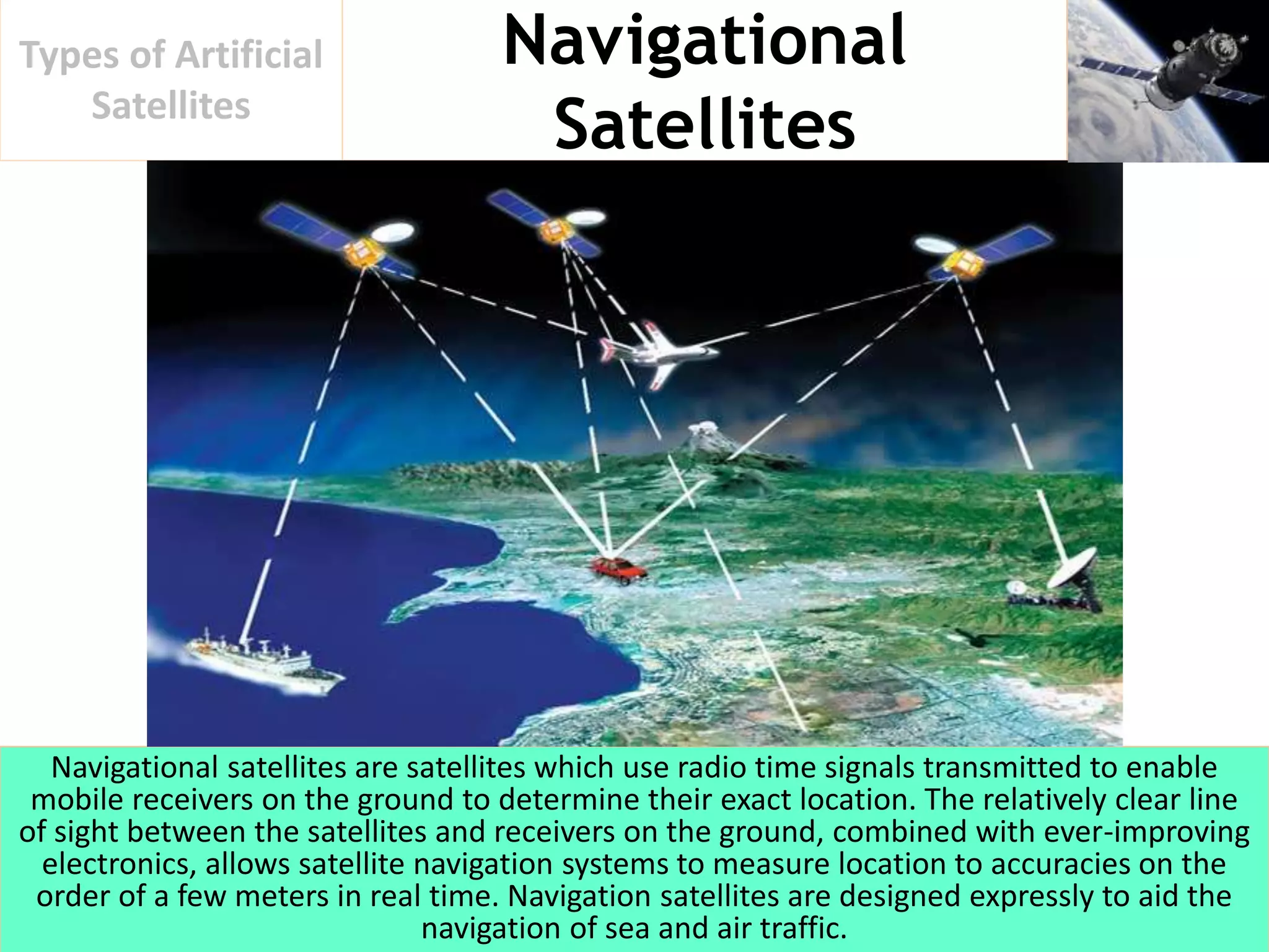 Types of Artificial Satellites | PPTX