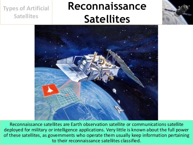 Types of Artificial Satellites