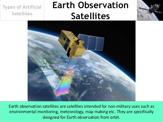 Types of Artificial Satellites