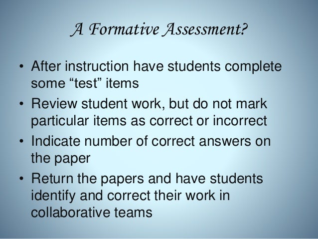 Types Of Assessment Updated