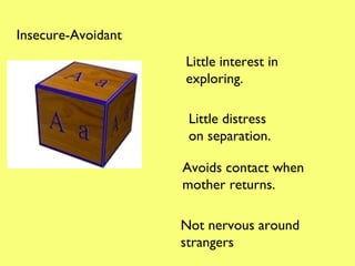 Types of attachment strange situation | PPT