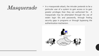 active and passive attacks ppt