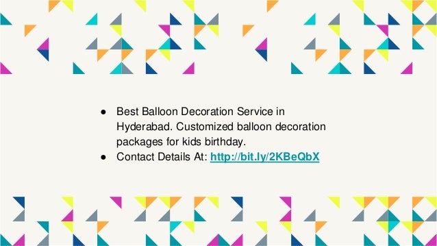 Best Balloon Decoration Services In Hyderabad