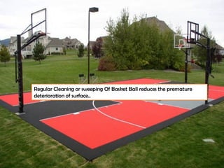 Types Of Basketball Courts And Its Maintenance