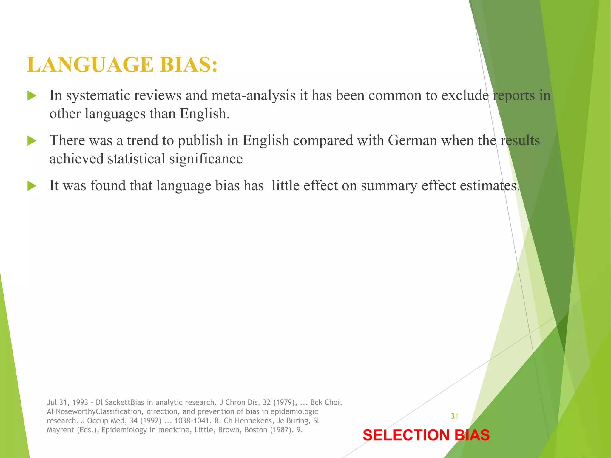 Types of bias | PPT