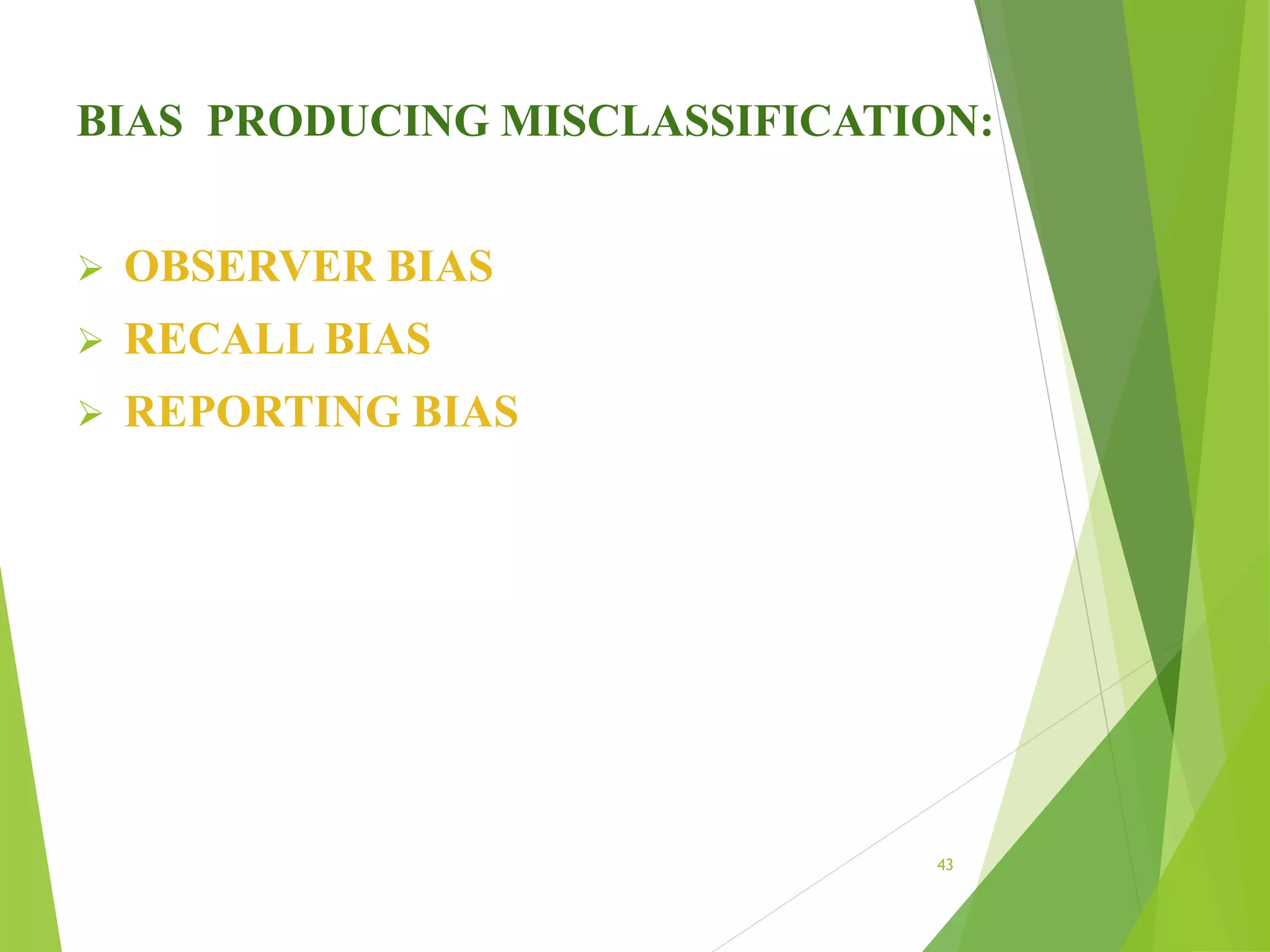 Types of bias | PPT