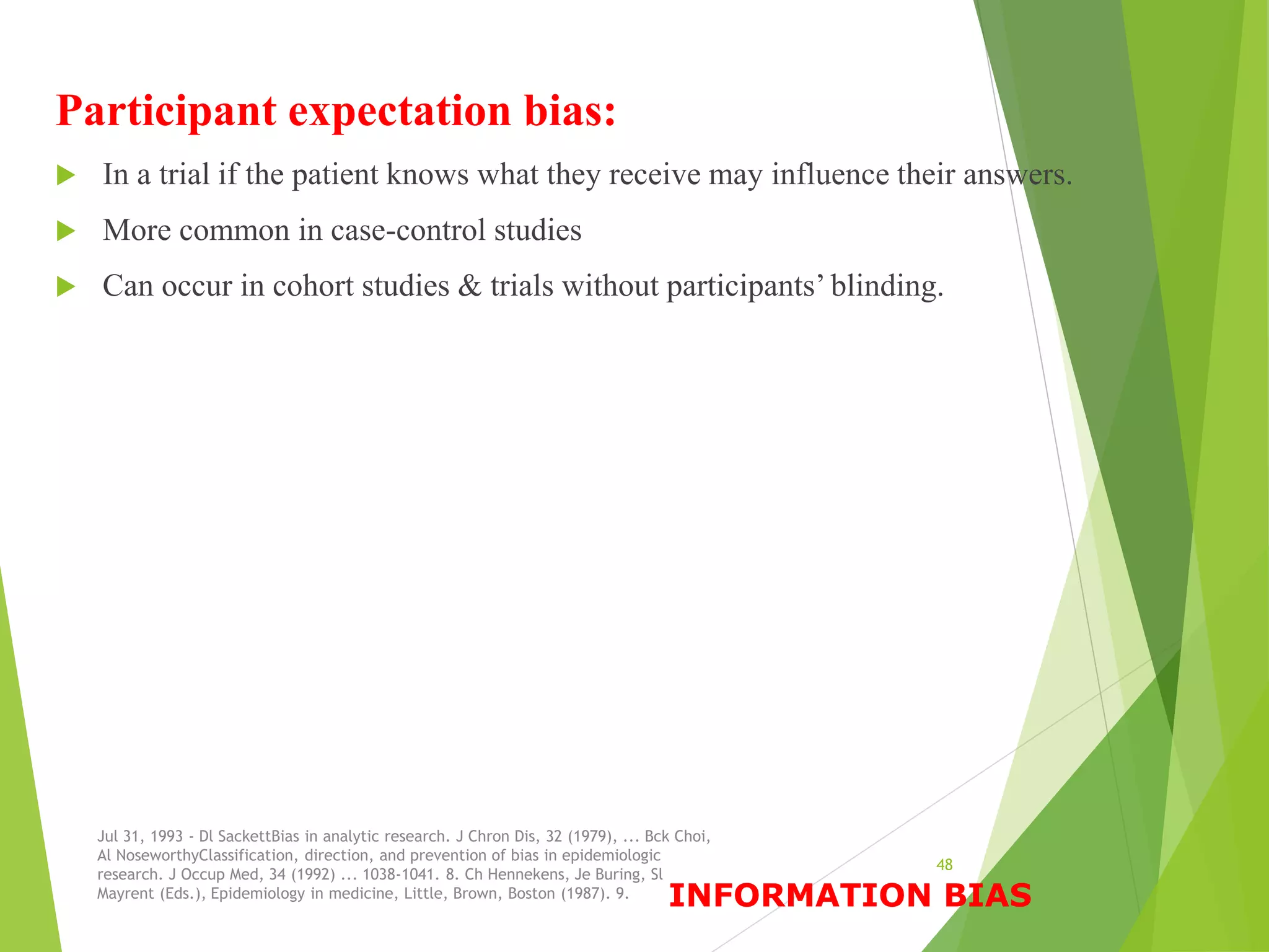 Types of bias | PPT