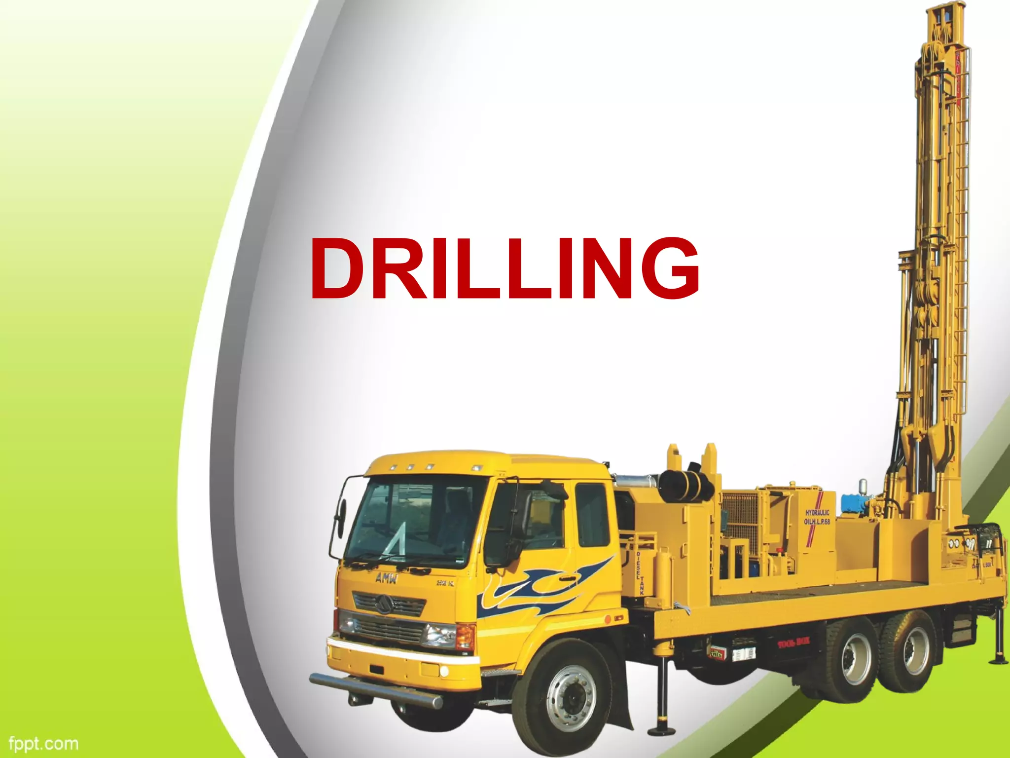 Types of borewell | PPT