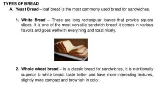 Types of bread