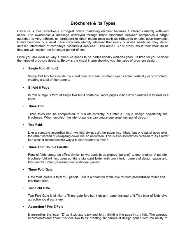 pamphlet designing company