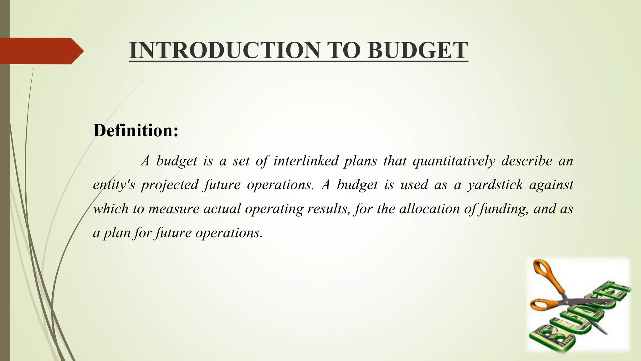 Types of budget | PPTX