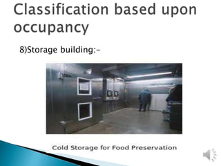 8)Storage building:-
 
