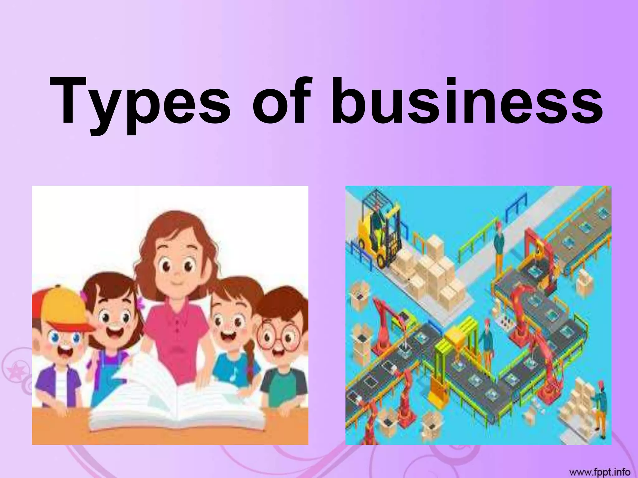Types of business PPT