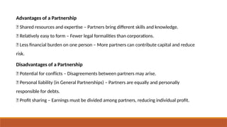 Business Law: Introduction 1: Types of Businesses | PPTX