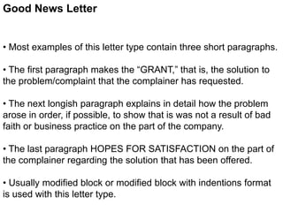 Types of business letters | PPT