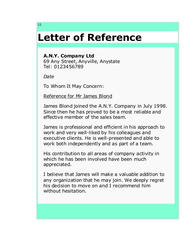 Types of business letters