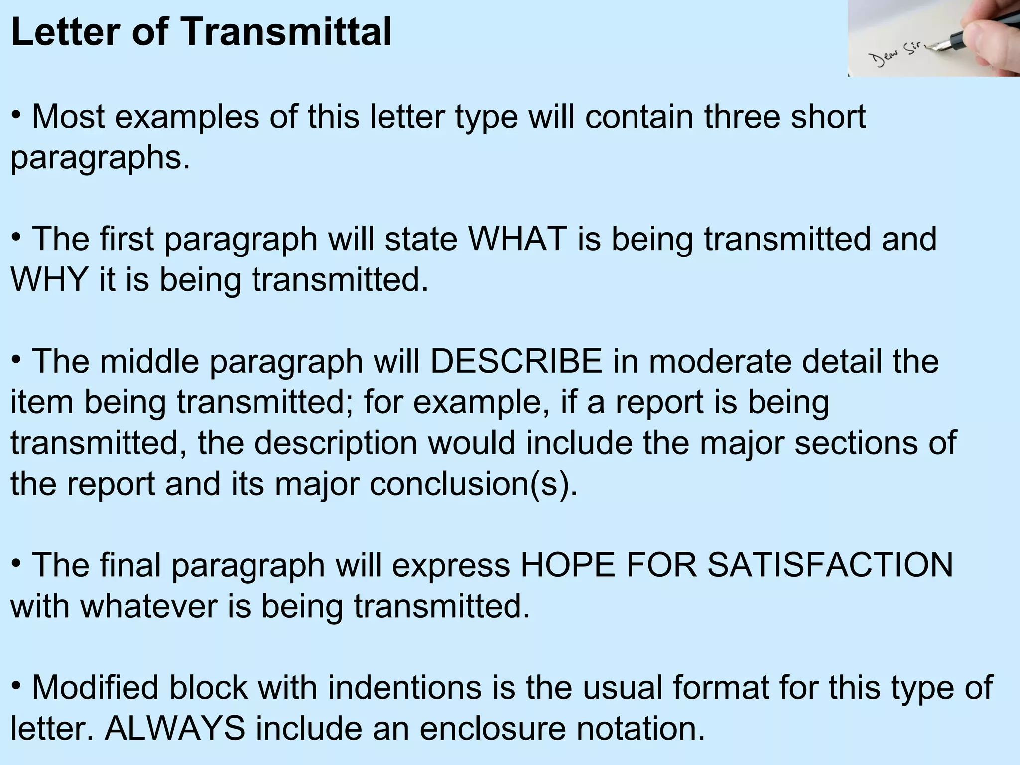 Ppt on Business letters and its types | PPT