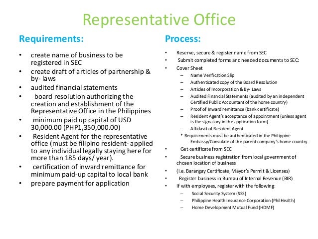 Types of business registration in the philippines