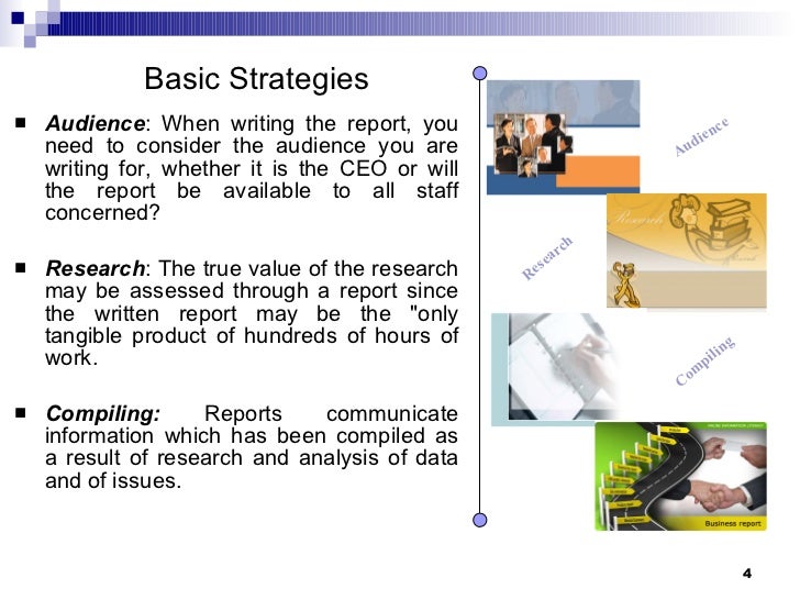 Kinds business report writing