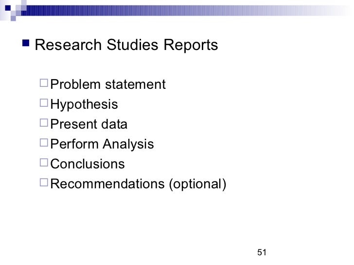 Types of business reports