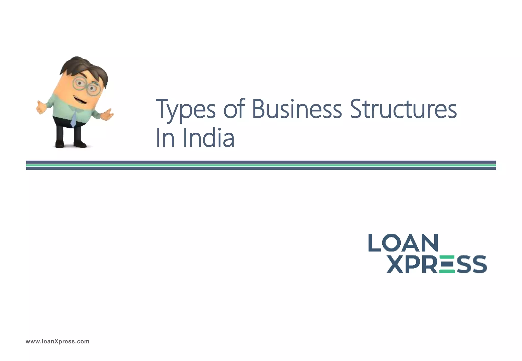 types-of-business-structures-in-india-ppt