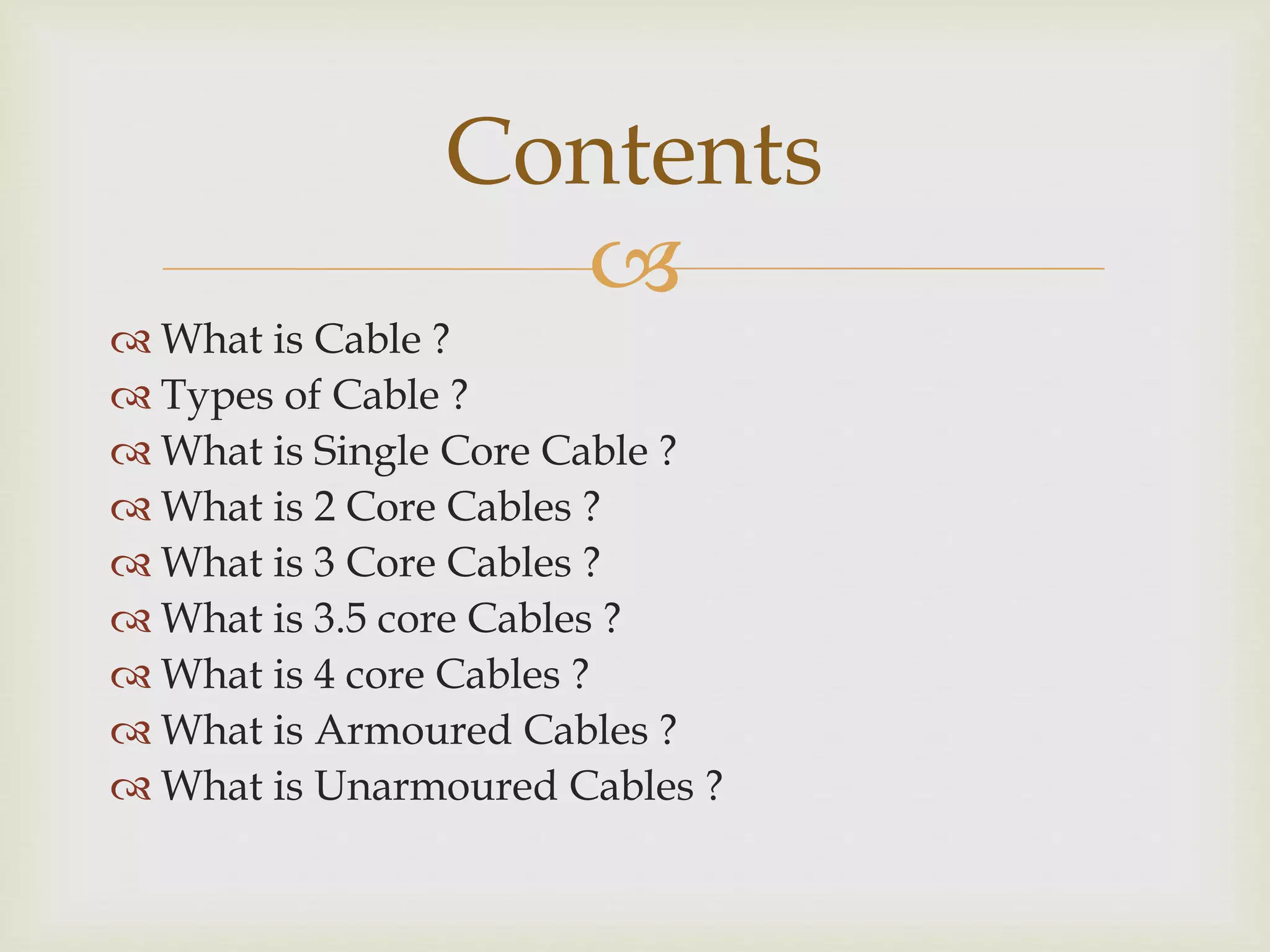 Types of Cable.PPT
