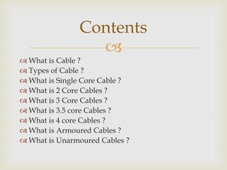 Types of Cable.PPT