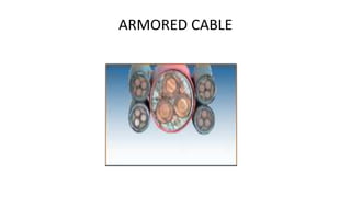 Types of cables 