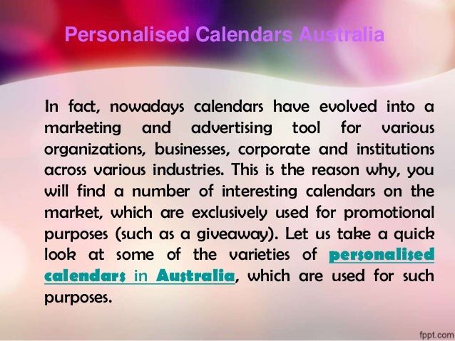 types of calendars
