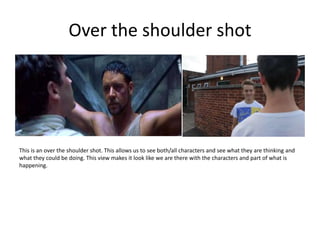 Types of camera shots, Media A-level | PPTX