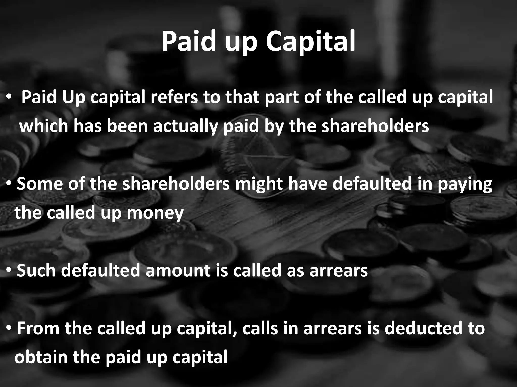 Types of capital | PPTX