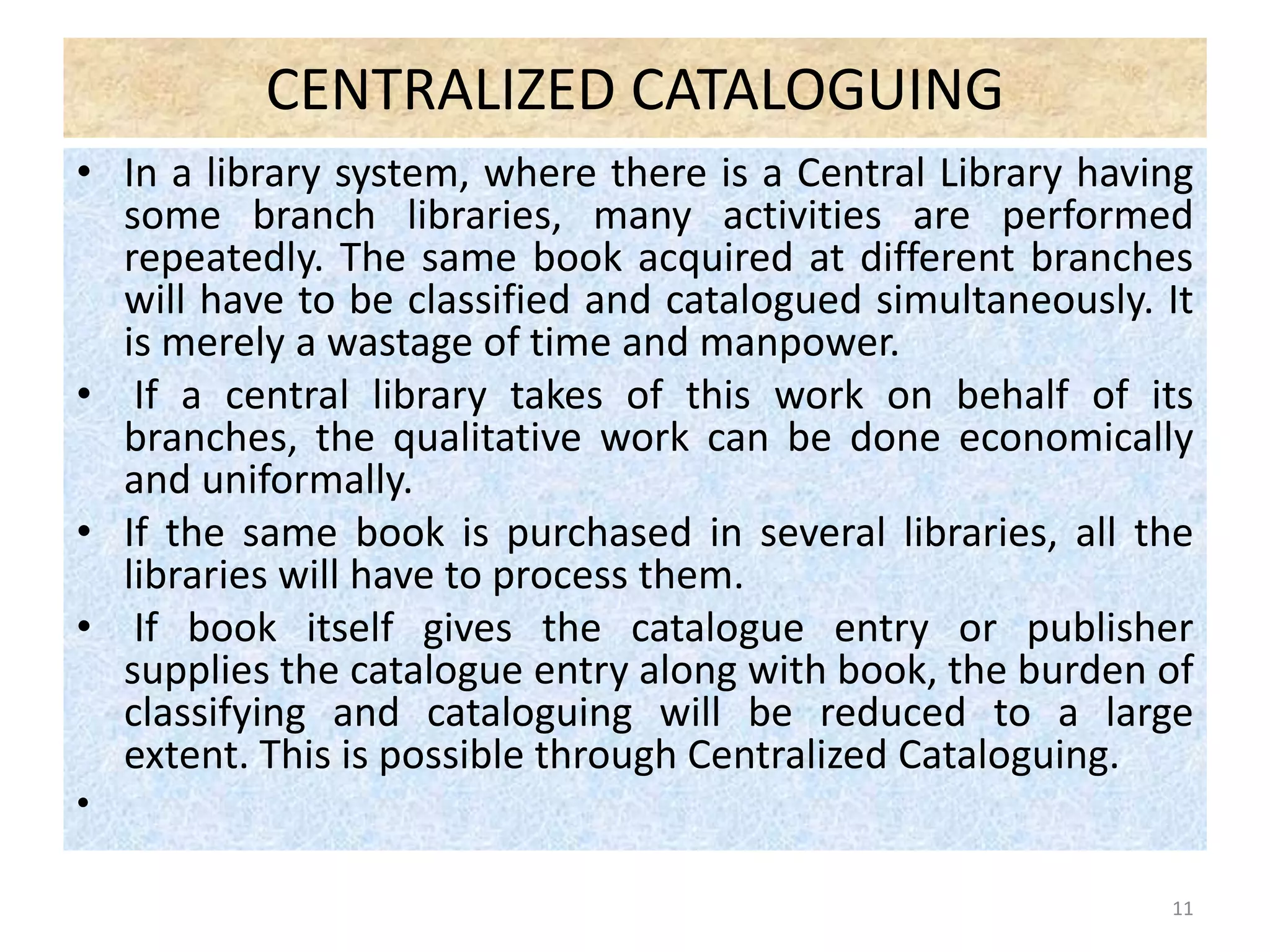 TYPES OF LIBRARY CATALOGUES | PPTX | Desktop Publishing | Computer ...