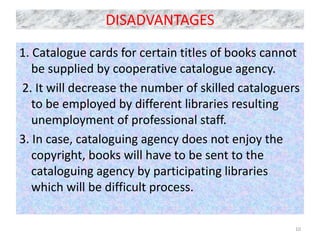 TYPES OF LIBRARY CATALOGUES | PPTX | Desktop Publishing | Computer ...