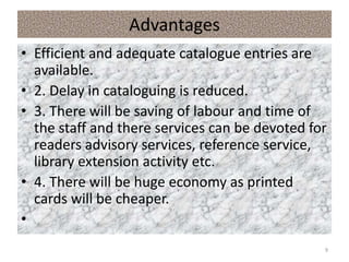 TYPES OF LIBRARY CATALOGUES | PPTX | Desktop Publishing | Computer ...