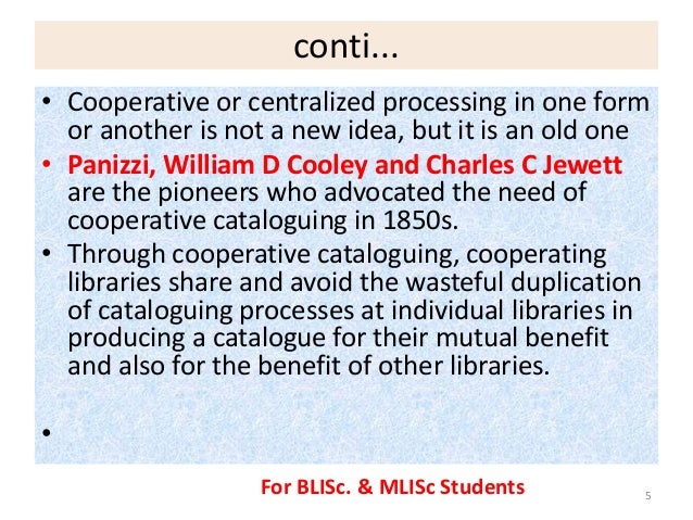 TYPES OF LIBRARY CATALOGUES
