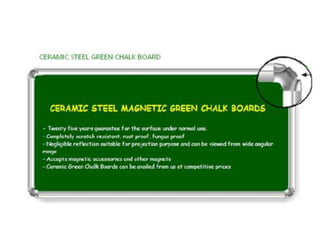 Types of chalk board | PPTX