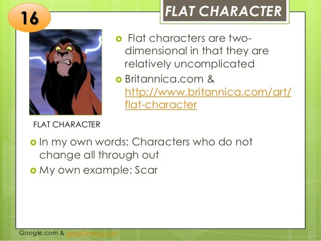 Types of Character in Literature Honey Bautista