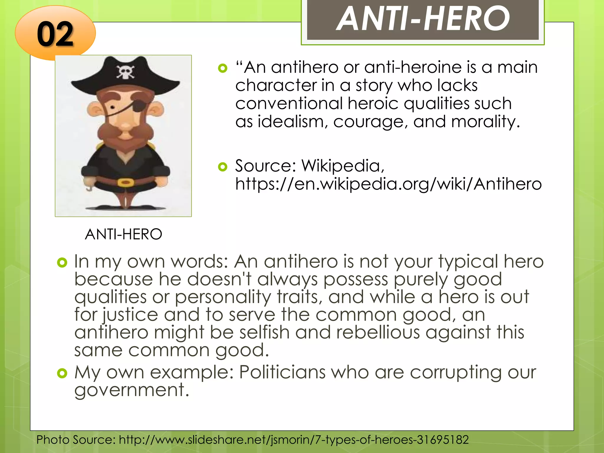 Types of Characters | PPTX